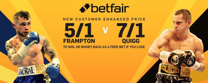 Betfair Frampton v Quigg Enhanced Odds Offer 27 Feb 2016