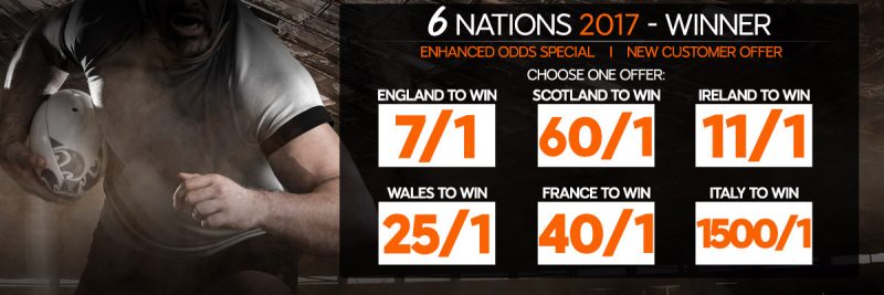6 Nations betting offers
