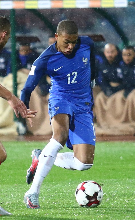 Kylian Mbappe heading to the World Cup